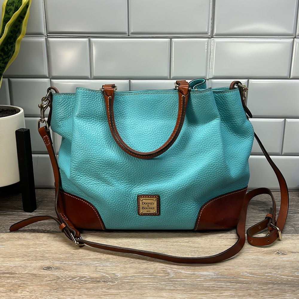 Dooney & Bourke Pebble Grain Brenna satchel